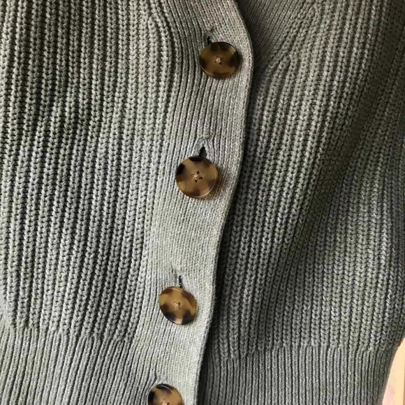 Gap Cardigan Button Up Sweater | Women's | Sage Mint Green | XS/S - Picture 2 of 6